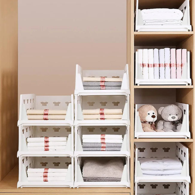 4-Layer Stackable Storage Organizer