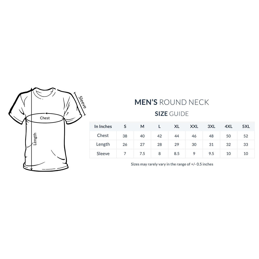 Design Your Own T-Shirt | Round Neck Custom T-Shirts by Nairose