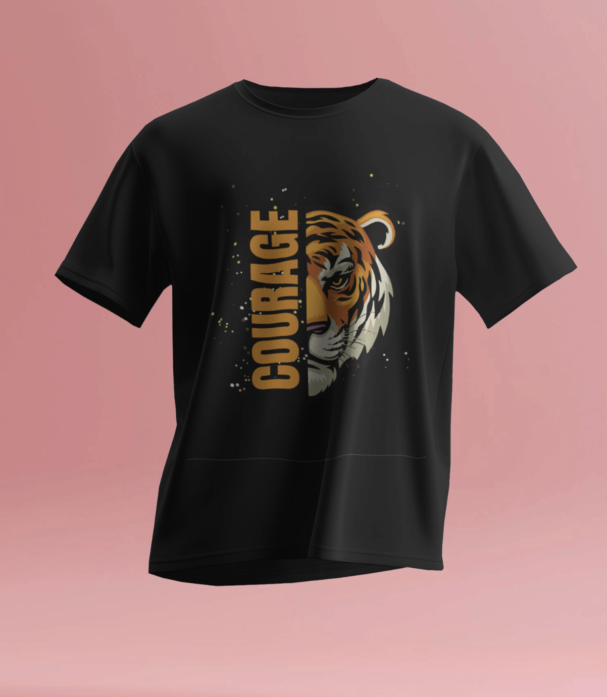 Nairose SAVAGE Printed Premium Black T Shirt | Unisex