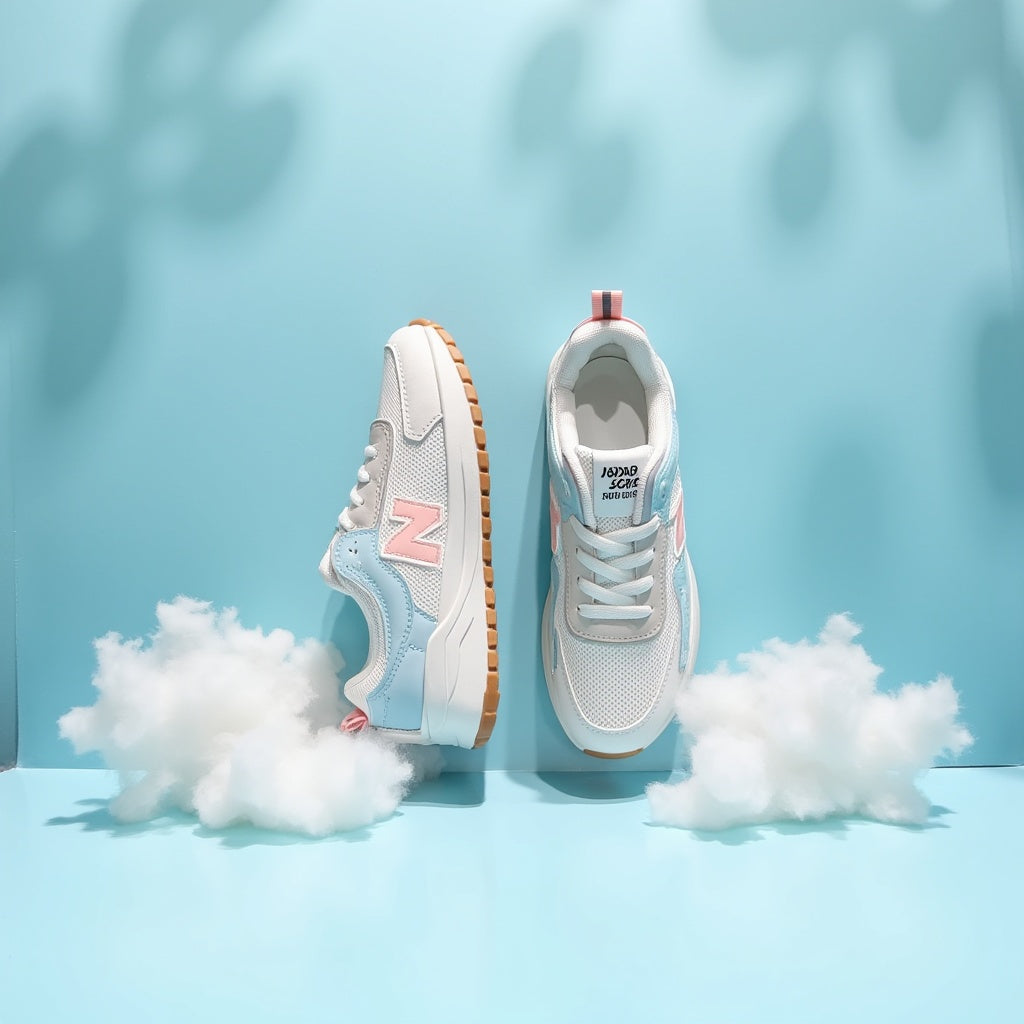 Women CLIFF Colourblocked Chunky Sole Sneakers